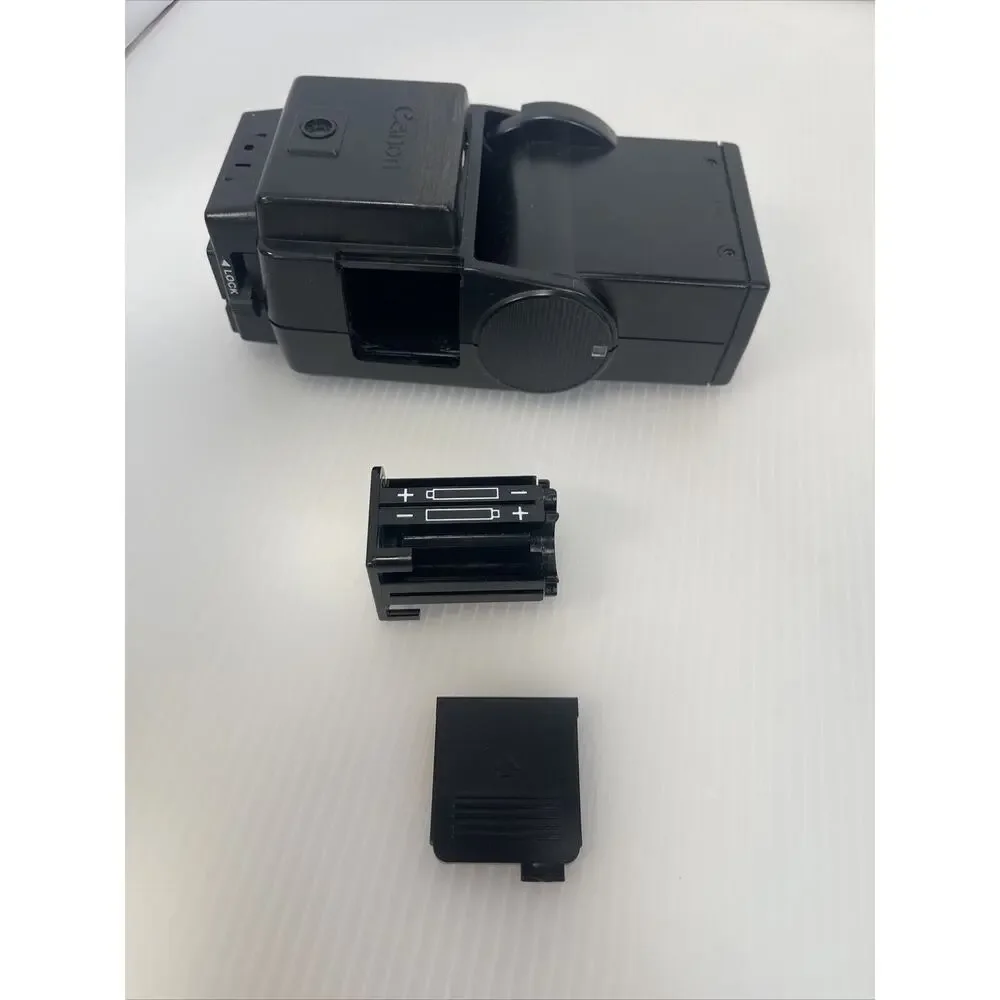 Canon Speedlite 199A Shoe Mount Flash for Canon W/ Case For Parts
